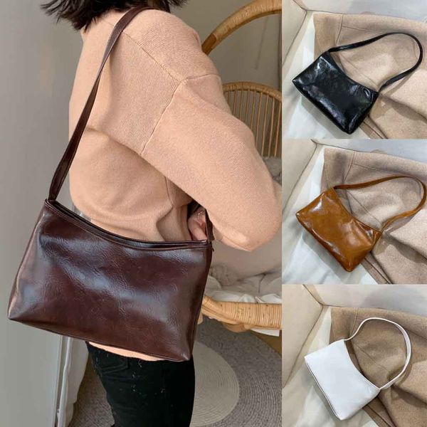 

trendy simple hand bag women's 2019 new solid color simple handbag torebki damskie fashion casual shoulder bag bolso mujer #c11
