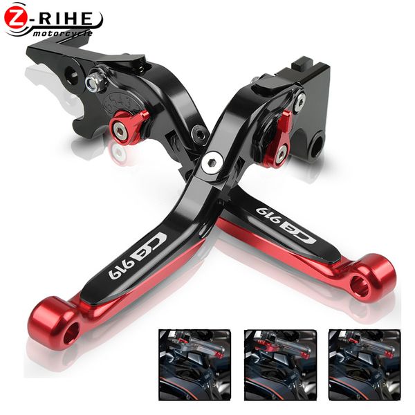 

motorcycle accessories adjustable folding extendable brake clutch levers for cb919 cb 919 2002 2003 2004 2005 2006-2007