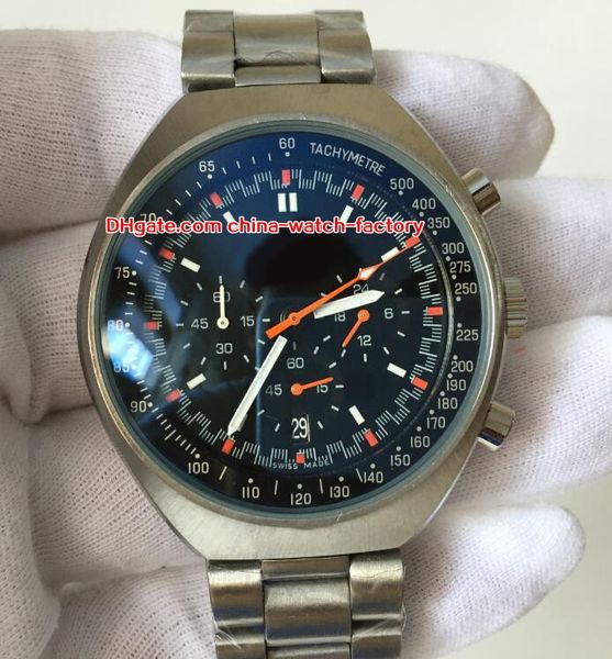 

luxury watch 46mm x 42mm mark ii 327.10.43.50.06.001 stainless steel vk quartz movement chronograph working mens watch watches, Slivery;brown