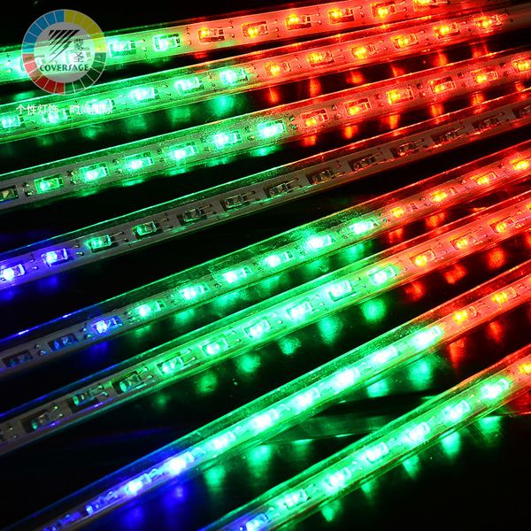 

50cm meteor lamp led gardens foreign trade meteor shower lamp decoration light christmas light led lamp amazon product