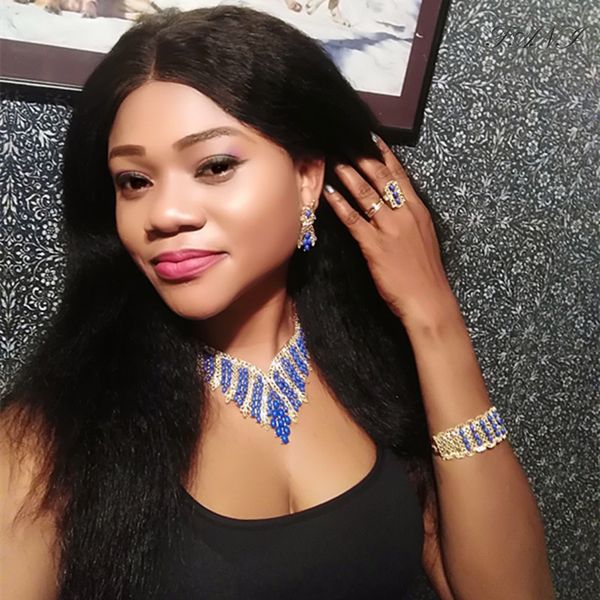 

fani dubai gold-color bridal jewelry sets nigerian wedding accessories jewelry set wholesale statement bridal set brand, Silver