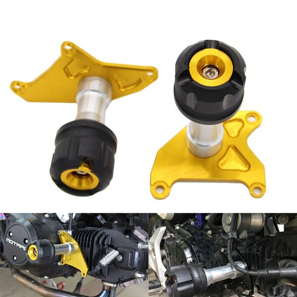 

motorcycle exhaust sliders crash protector for grom msx125 msx 125 engine crash pads frame sliders protector
