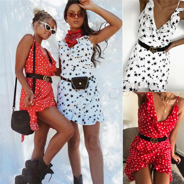 

женщины boho dress летние повседневные и свободные ультратонкие и мягкие точечные v-образным вырезом пляж вечерние короткие мини-платья танк, Black;gray