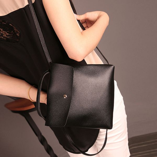 

ocardian bag fashion women lady fresh leather satchel backpack school rucksack bags travel mochila dropship may16