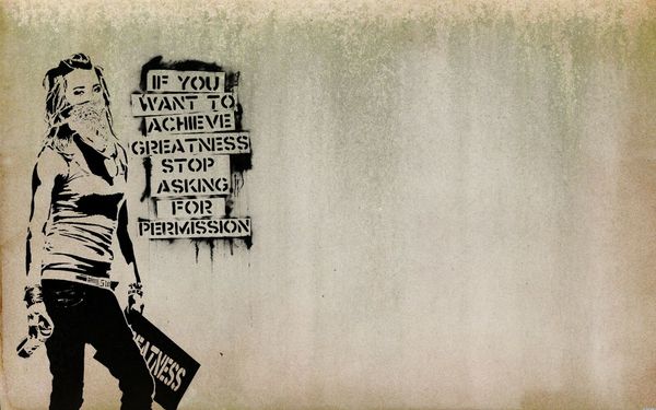 

street art painting urban banksy quote home decor handpainted &hd print oil painting on canvas wall art canvas pictures 200218