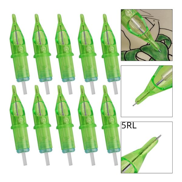 

татуировки картридж иглы одноразовые полу-постоянного брови татуировки иглы 5rl