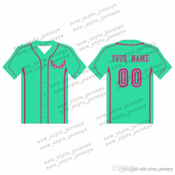 

60man custom baseball jerseys breathable 2019 men youth quick dry blue white stitched m-xxxl green baseball jerseys, Blue;black