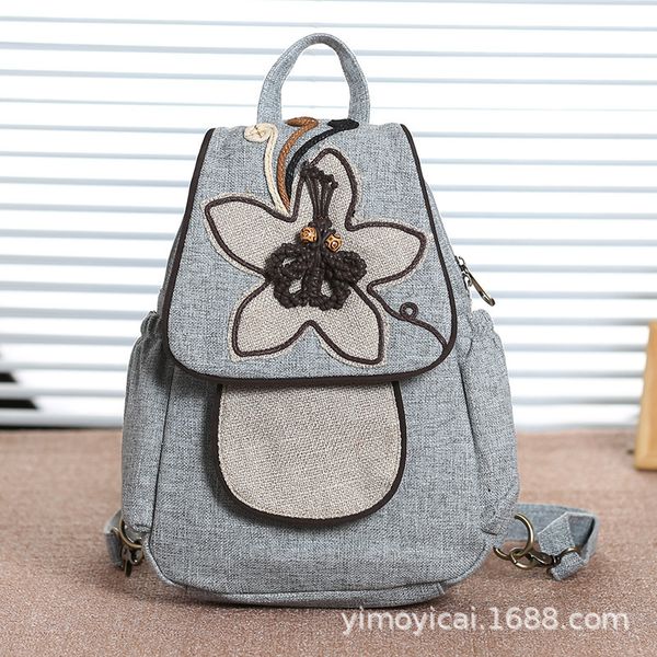 

wipe new pattern woman backpack both shoulders package nation wind both shoulders package manual weave both shoulders bag tourism backpack