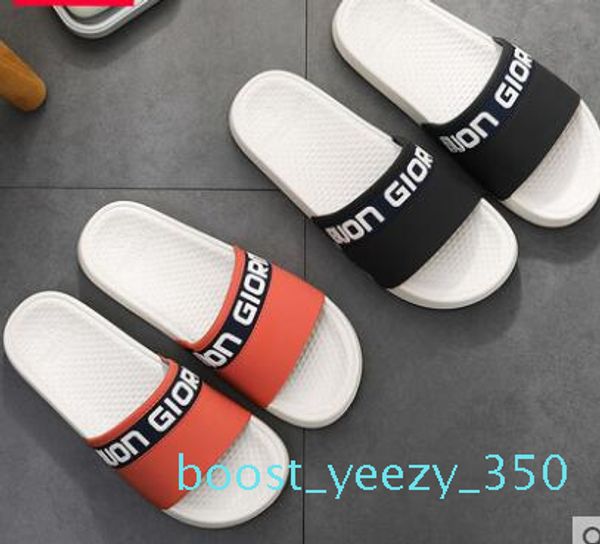 

fashion 2019 347 19 red yellow lightweight men shoes solid color men big size classic slipper b35, Black