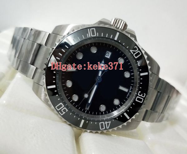 

excellent wristwatches bp factory 40mm 116600 sea-dweller 4000 ceramic bezel asia 2813 movement mechanical automatic mens watch, Slivery;brown