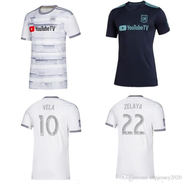 

top 2019 2020 los angeles fc трикотажных изделий футбола la fc селайя циммерман футбол рубашка 19 20 vela gaber rossi джерси camisas де fute, Black;yellow