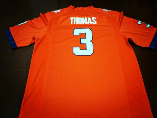 

ж/2019 cfp патч мужчины клемсон тигры ксавьер томас #3 реальный полный вышивка колледж джерси размер s-4xl или пользовательские любое имя ил, Black;red