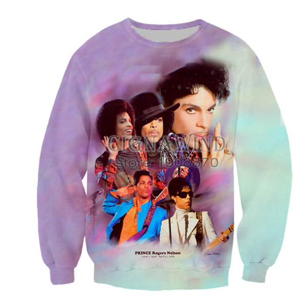 

2019 new fashion singer prince rogers nelson sweatshirt 3d printing sweatshirt men women long sleeve tracksuit pullover harajuku b226, Black
