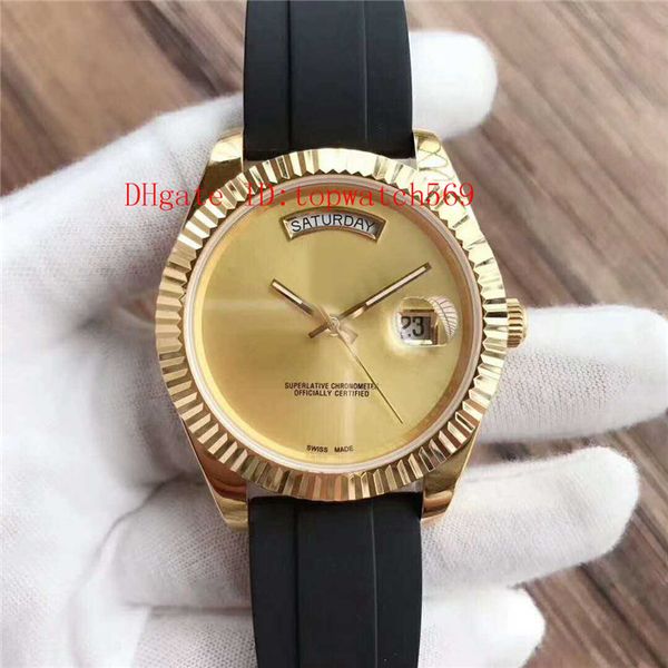 

new mens wristwatch casual watch sport watch swiss 2836 automatic mechanical sapphire crystal 18k gold 316l steel super water resistant, Slivery;brown