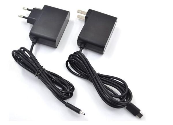 Início Travel Recados AC Adapter carregador para Nintendo Mudar NS Game Adaptor 5V 2.4A US EU Plug venda quente