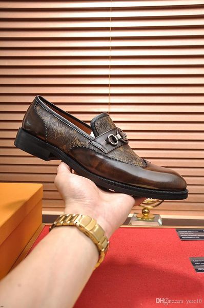 

20mm new luxury designers buckle style pointed oxfords flats shoes wedding dress homecoming prom formal shoes sapato social masculino madaoi, Black