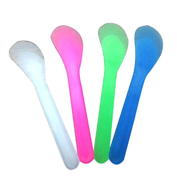 

plastic makeup cosmetic skin care face cream mask depilatory cream mixing spatula applicator tool random color