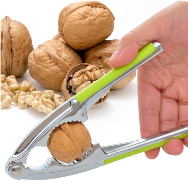 

zinc alloy nutcracker sheller walnut nut cracker quick walnut almond pecan nutcracker kitchen gadgets tools accessories