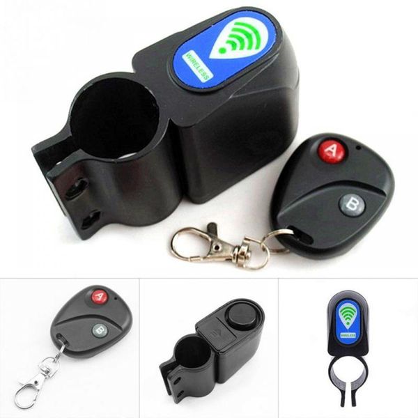 

anti-theft bike lock cycling security lock wireless remote control vibration alarm 110db bicycle anti-theft alarm