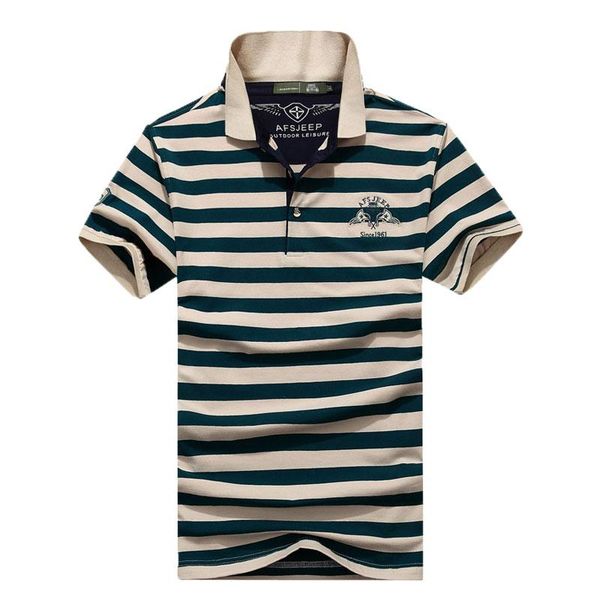 

2016 лето новый afs / battlefield рубашка с короткими рукавами мужская мода повседневная полосатая рубашка с лацканами большой ярдов 55, White;black