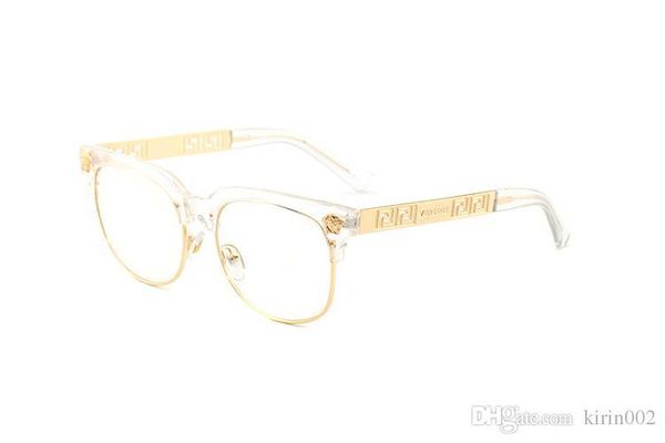 

fashion round sunglasses eyewear sun glasses black metal frame dark 52mm glass lenses for mens womens better brown cases, White;black