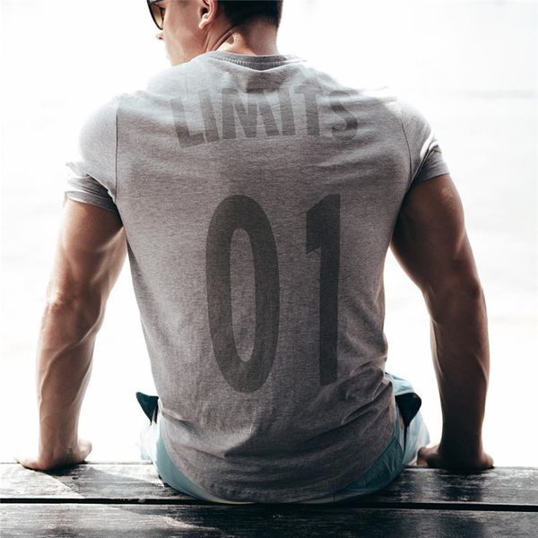 

mens cotton t-shirt 2019 new gyms fitness bodybuilding workout t shirt man summer casual fashion print tees brand clothing, White;black