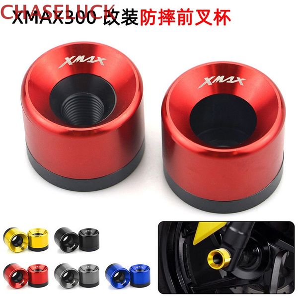 

xmax 300 250 125 front fork frame slider protector guard for xmax250 xmax300 xmax125 2017 2018 x max scooter accessories