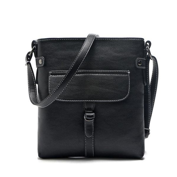 

wo weino new bolsa femininas 2016 leather satchel womens solid cross body shoulder messenger tote bags gift ing