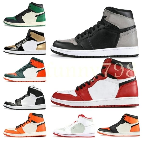 

2019 1 og mens basketball shoes designer 1s baskets golden trainers sneakers chaussures