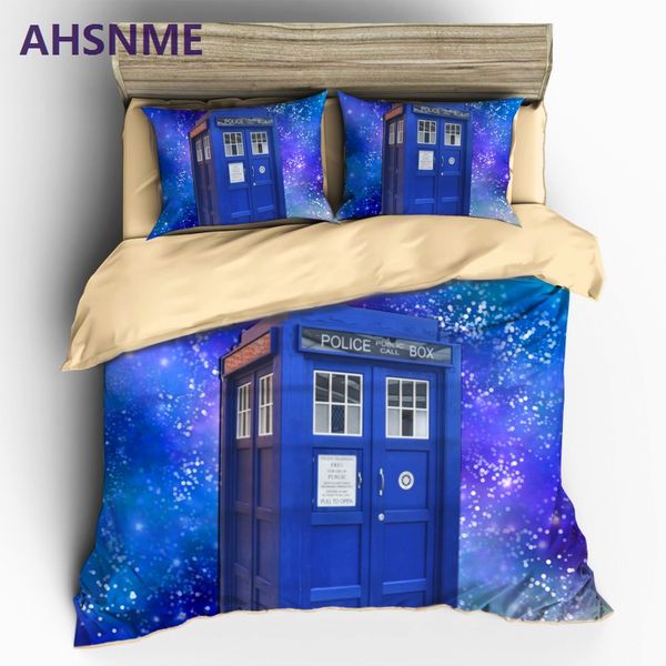 

ahsnme home textile doctor tadis style sanding 3pcs bedding set duvet cover beddingset sheet pillowcase can be customized image