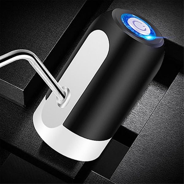 

portable electric water dispenser usb charge gallon drinking bottle switch smart wireless water pump treatment appliances