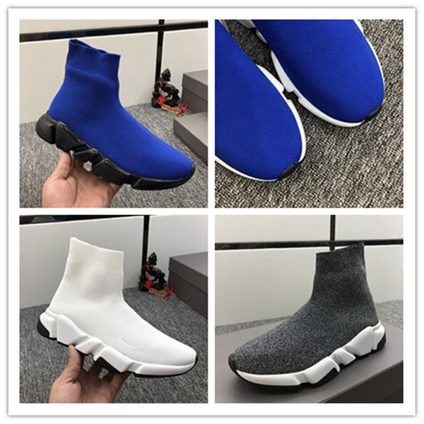 

2020 classic socks shoe upper elastic flying woven double composite gold silk high elastic knitted mesh cotton pumped vacuum outsole4, Black