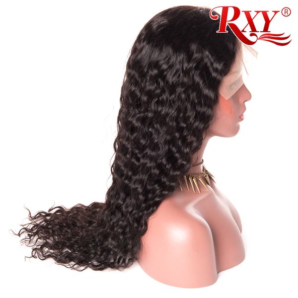 

малазийский фигурных парик гху 150% плотность 13x6 lace фронтальная малазийский волна воды virgin парик человеческих волос фронта шнурка пар, Black;brown