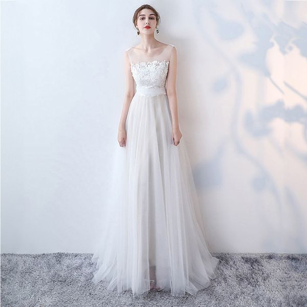 

white elegant slim sleeveless female dress rayon wedding evening o-neck chongsam 2019 spring long bridesmaid vestido xs-2xl, Red