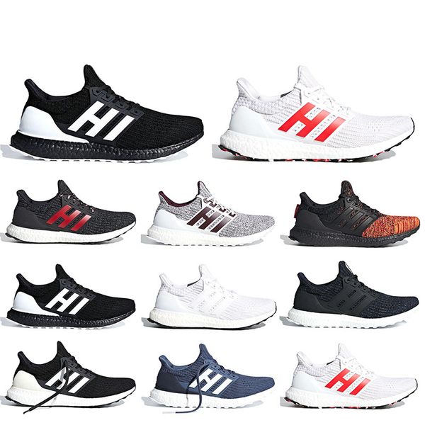 

Ultra Boost 4.0 Triple Black and White Primeknit Oreo CNY Blue Grey Men Women Running Shoes Ultra Boosts Designer Sport Sneakers 36-45