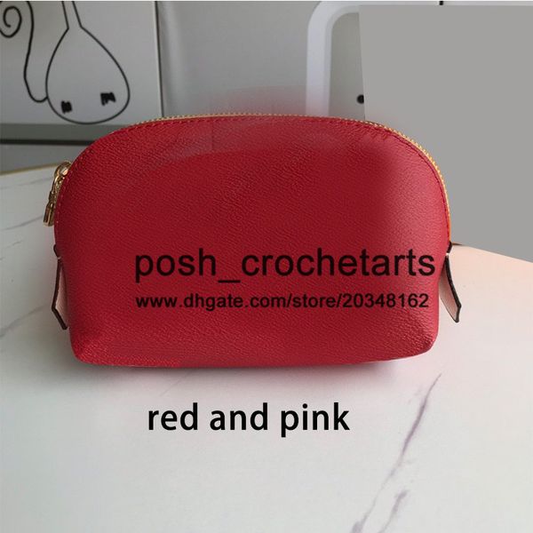 

fashion cosmetic pouch comes with box packaging pastel pink makeup bag tie dye blue pouches come with box packaging