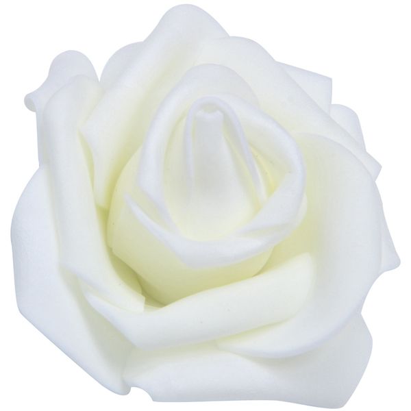 

50x foam roses artificial flower wedding bride bouquet party decor diy champagne