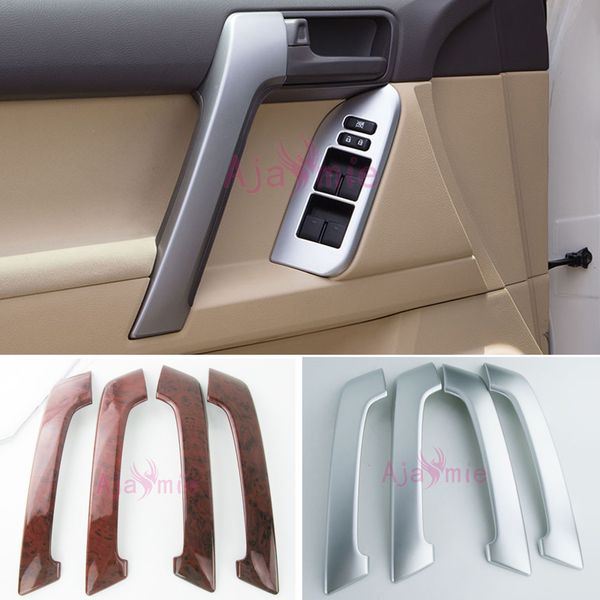 

for toyota land cruiser 150 prado lc150 fj150 2010-2018 interior door holder trim panel chrome car-styling accessories