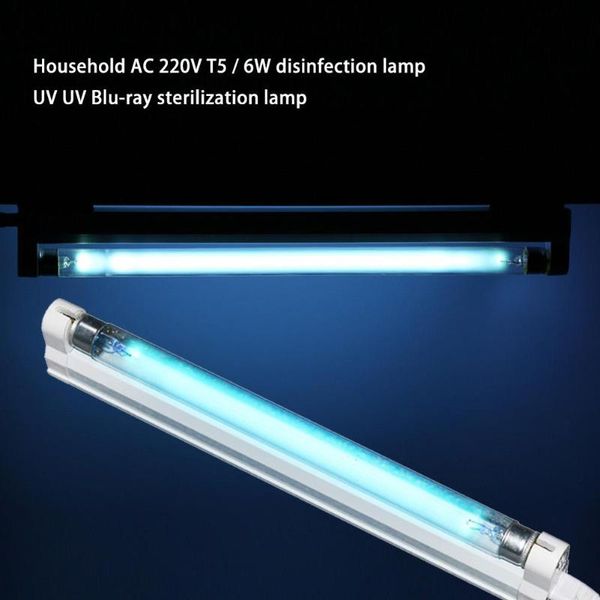 

бактерицидная лампа ac 220v t5/6w дезинфекционная лампа uv ультрафиолетовый синий свет стерилизация бактерицидная для домашнего использовани