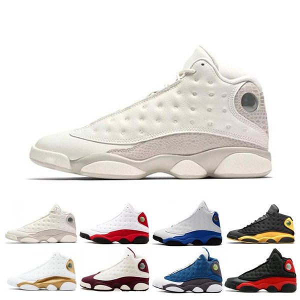 

2019 13 13s Mens Basketball Shoes Phantom Chicago Black Cat Bred Pure Money Navy Wheat Hyper DMP He Got Game sports sneakers