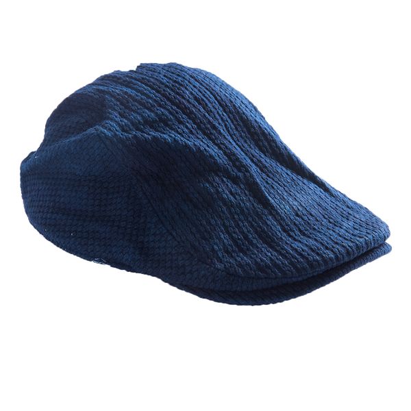 

industrial revolution german style artistic trend vintage 1980 s indigo handmade plant blue dyed cap, Black