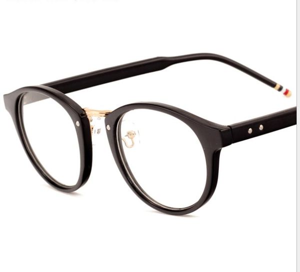 

очки плоские ретро, ​​мужские и женские, оправа для очков, White;black