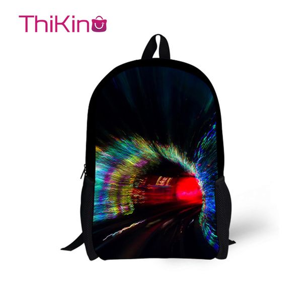 

thikin 2019 neon light schoolbag for teenagers young girls fashion backpack preschool shoulder bag for pupil