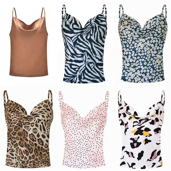 

бретели tops летний новый блуза v-образным вырезом без рукавов кружева crop top плечевой ремень street style leopard танки полиэстер верхней, White