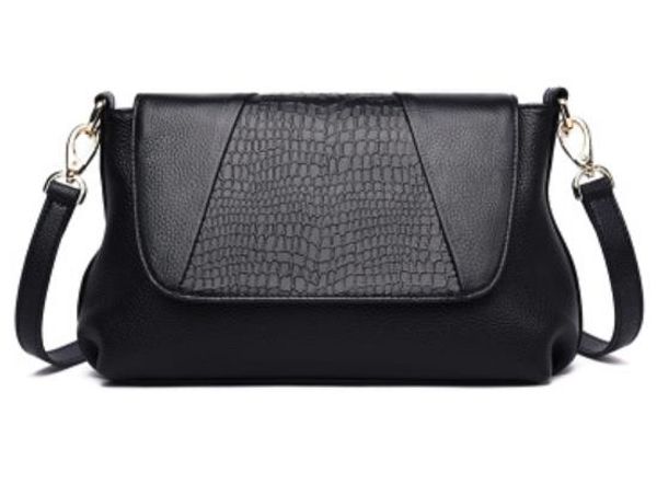 

european and american trend new head layer cowhide women's bag perfect fashion leather cross-body crocodile pattern shoulder bag should