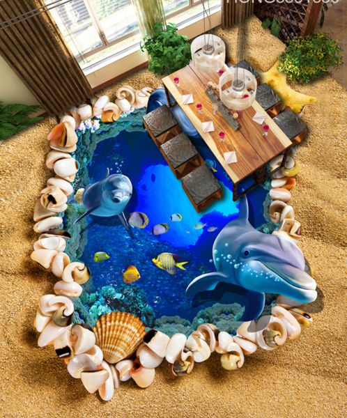 

self-adhesive] 3d underwater world 241 floor wallpaper mural wall print decal wall murals