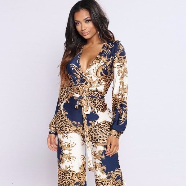 

комбинезон женщин прибытия новый сексуальный bodycon комбинезон женщины wide leg элегантный vintage print casual ромпер женщина комбинезон к, Black;white