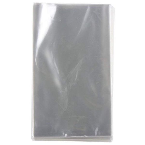 

100 x clear cellofan chocolate lollipop bag, 6cm x 10cm, plastic