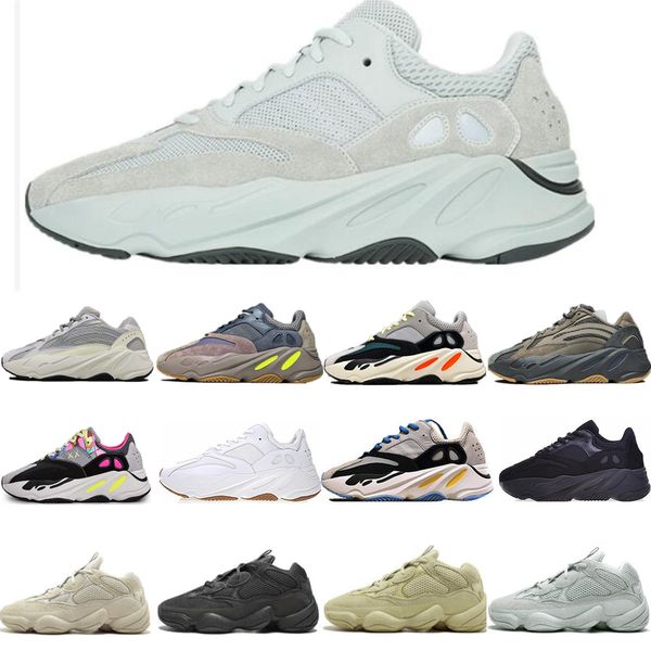 

2019 New Blush 500 Salt 700 Wave Runner v1 Mauve Inertia Static Geode Running Shoes Kanye West Men Women Designer Sport Sneakers 36-46