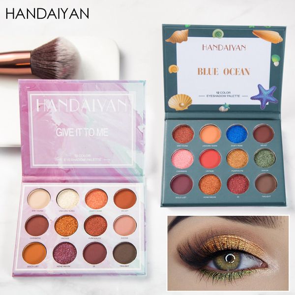 

1 pcs eyeshadow palette 12 colors matte glitter long lasting makeup cosmetics for women qrd88